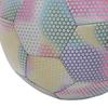 Soccer Ball PU Size 5 Light Color Reflective Glowing Soccer Ball for Night Games Training