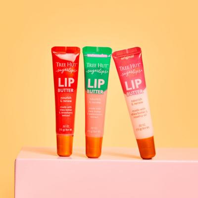 Tree Hut Tree Hut Sugar Lips Lip Butter 15g  Choose 1 Of 3 Types 