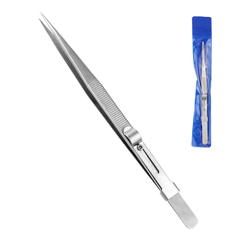 Stainless Steel Diamond & Gemstone Jewelry Tweezers - Multi-purpose Tool for Picking Up Jewelry