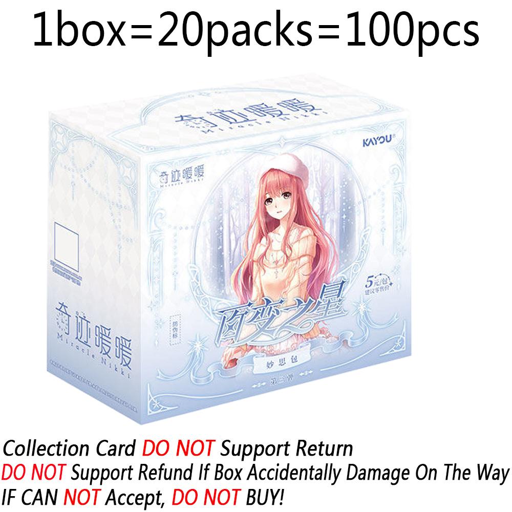 Genuine Miracle Nikki Game Collection Card Versatile Star Beautiful Girl Cross Dressing Journey Creative Cards Kids Gifts