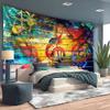 2D Artistic Colorful Music Tapestry for Content Creation & TikTok