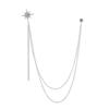 Men's Luxury Lapel Pin Brooch Set - High-End Suit Chain Badge for New Year Gift
