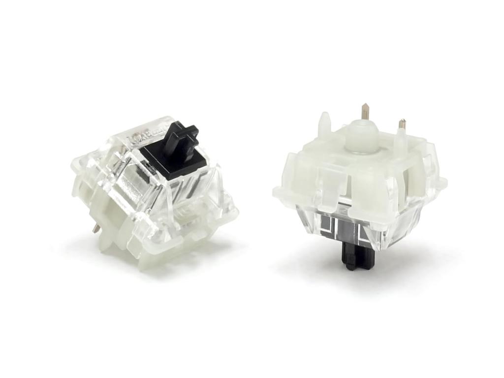 FILCO CHERRY MX2A RGB 5-Pin Switches, Black, Pack of 70, Clear Case for RGB Keyboards, FKSW70CH/ML-RZ