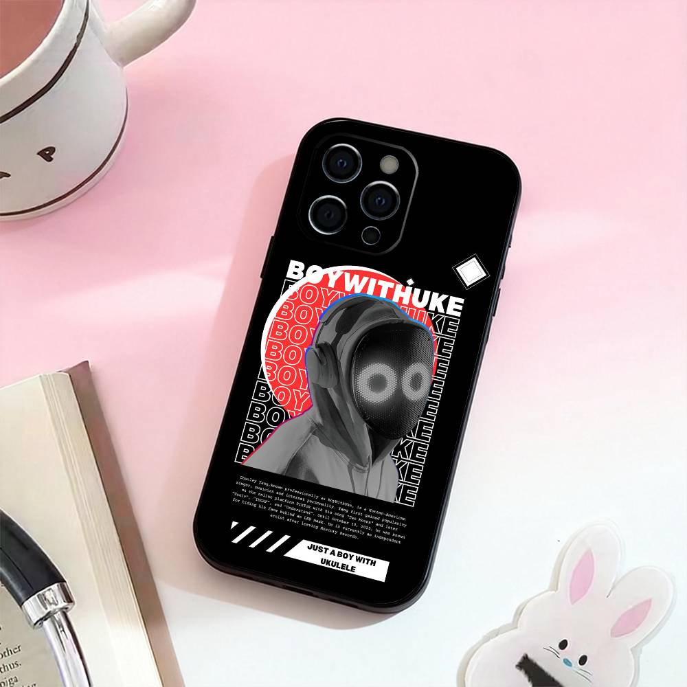 Funny B-BoyWithUke Singer   Phone Case Silicone Soft For IPhone 17,16,15,14,13,12,11,XS,Plus Pro Max