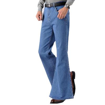 Jeans Heren Herenmode Retro Grote Uitlopende Broek Losse Denim Uitlopende Broek