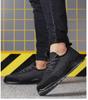 Leichte, atmungsaktive Sicherheitsschuhe mit Stahlkappe: Stoßfest, Durchstichfest, Rutschfest, Flyknit-Obermaterial für den Sommerbau.
