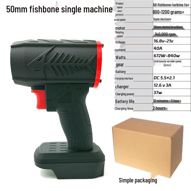 

50mm Turbo Motor Turbine Fan Compatible with Makita Handheld Fan