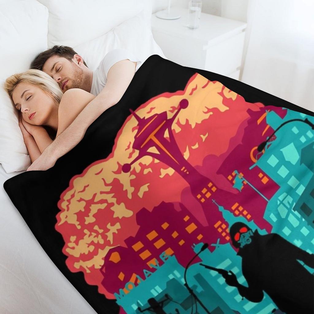 New Vegas Throw Blanket Loose Soft Plush Plaid warm winter Soft Beds Blankets