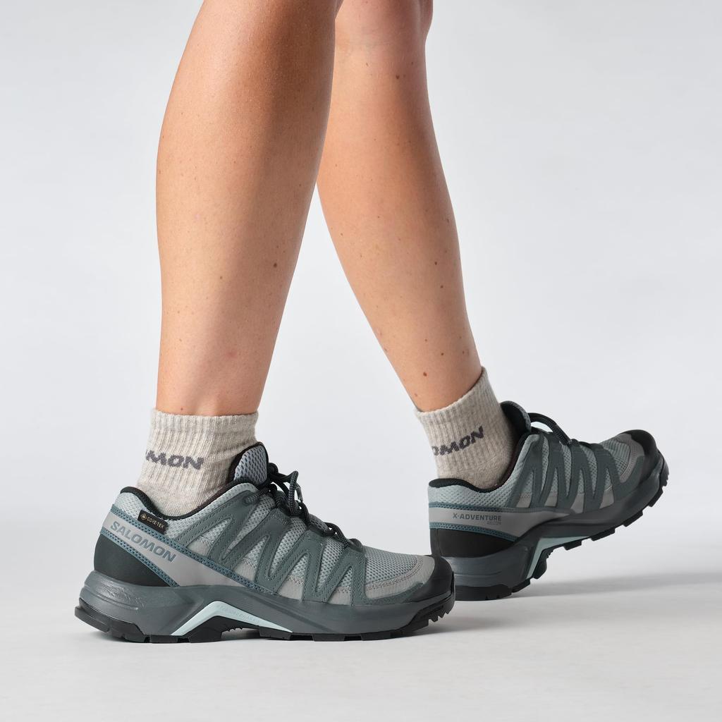 SALOMON Buty trekkingowe Recon WP Recon Rozmiar Niebieski X-Adventure Damskie (X-Adventure Gore-Tex), 24, L47813300, Monument/Turbulence/Ballada