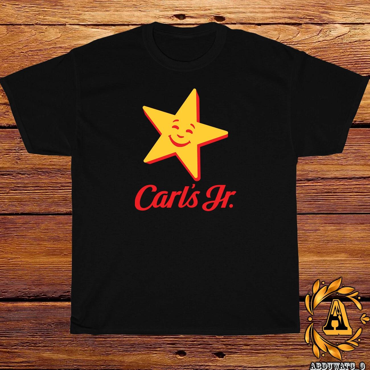 New Shirt Carl s Jr Idiocracy Logo Black/Sport Grey/White/Navy/Red T-Shirt S-5XL S