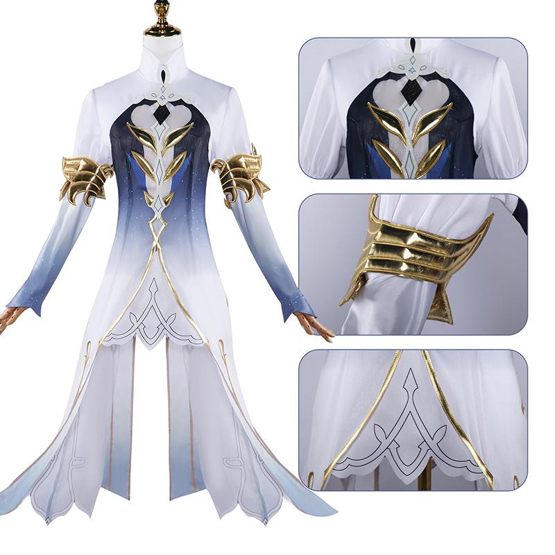 Ysir Genshin Impact Furrina Water God Costume