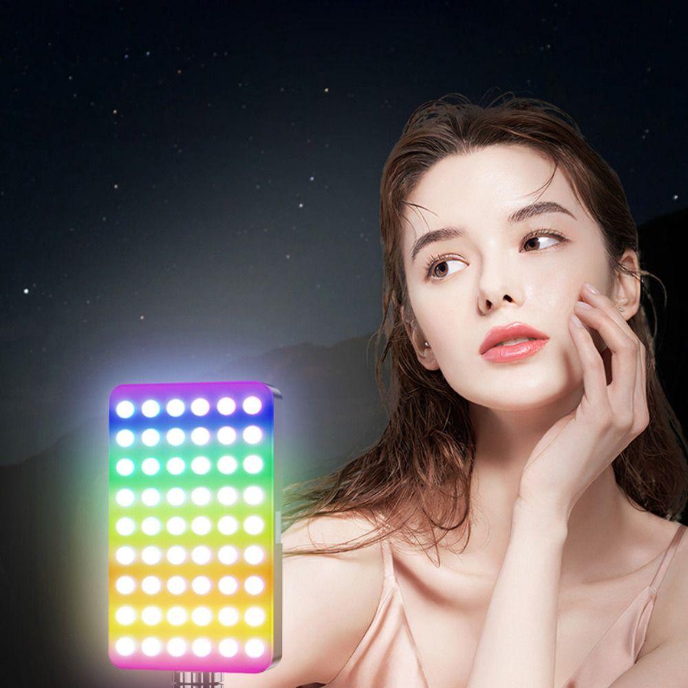 CRI 95+ Photography Fill Lamp Dimmable Camera Light New Design RGB LED Video Light Video Recording