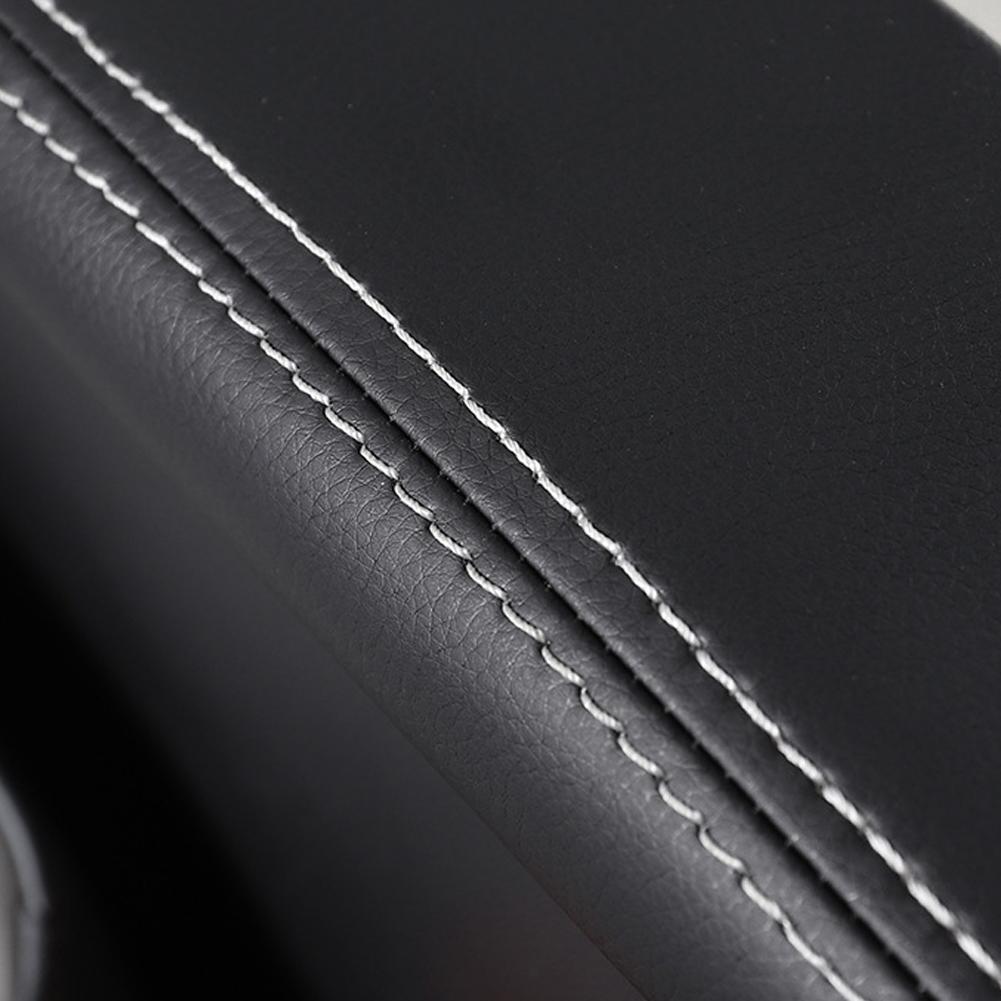 Car Armrest Console Storage Box Central Control Leather Cover For MG 4 MG 4 EV EH32 MuLan 2024 2024 Auto Accessories