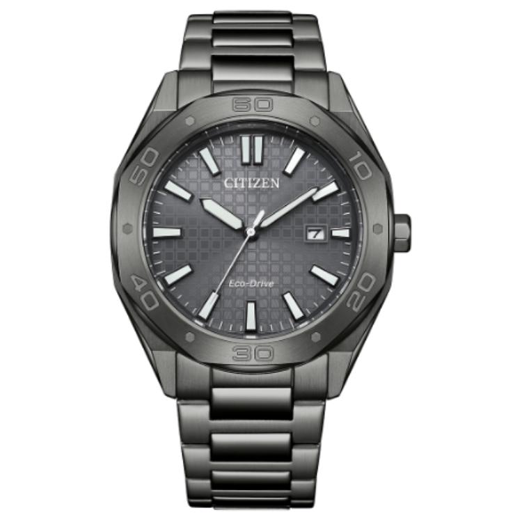 

CITIZEN Wrist Watch Collection 100m Water Resistant Light Powered Quartz Movement Stainless Steel Strap BM7637-81H Gray Dial