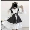 Game Themed Black White Maid Costume Cosplay For Anime And Cosplay Enthusiasts