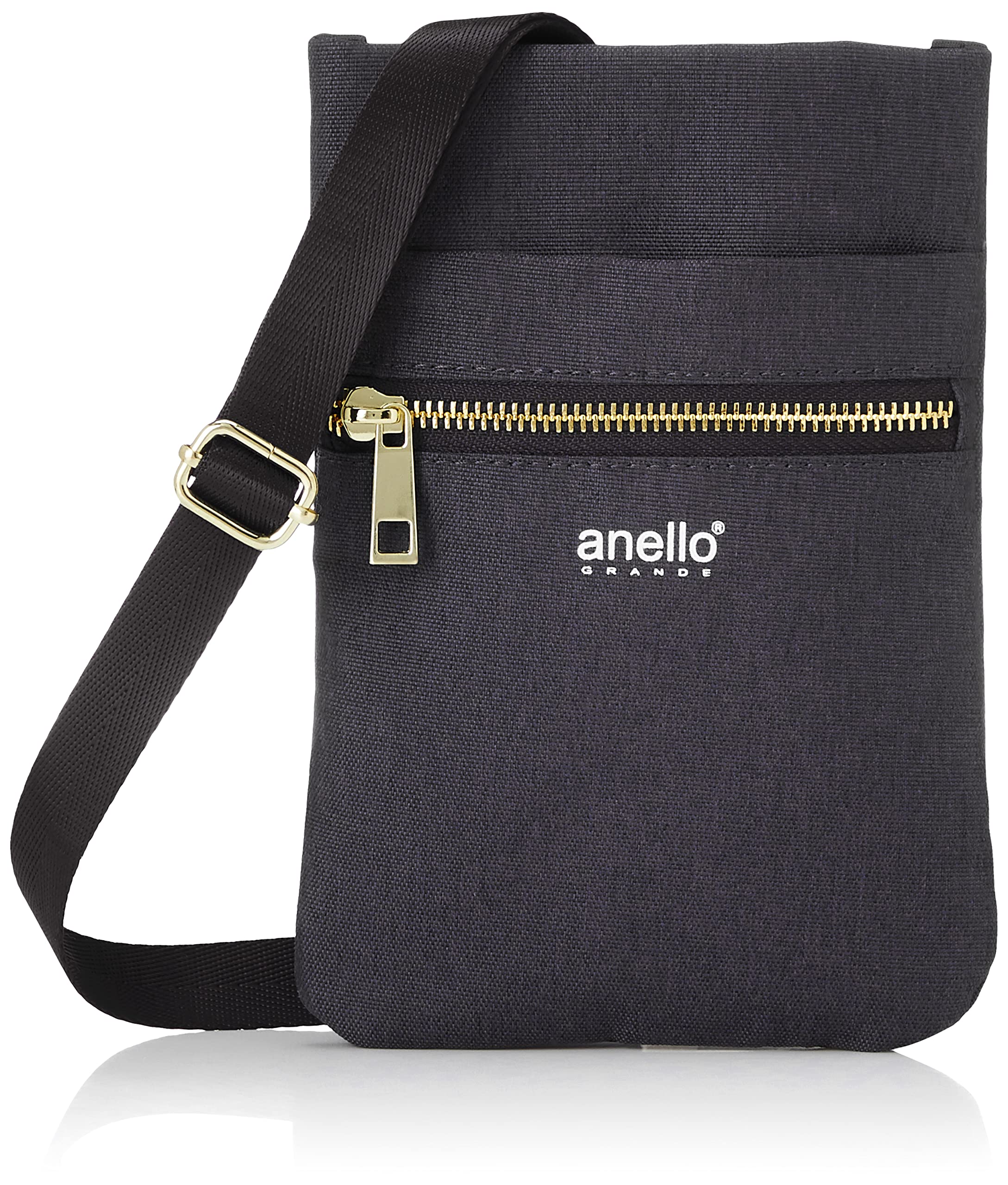 

Mini Shoulder Bag Crossbody Water Repellent GL GTM0422 Black [Anello Grande]
