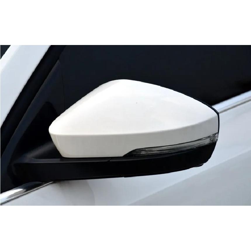 White Side Mirror Cover Cap for Skoda Octavia Mk3 III A7 5E 2014 2015 2016 2017 2018 rearview housing replace left right