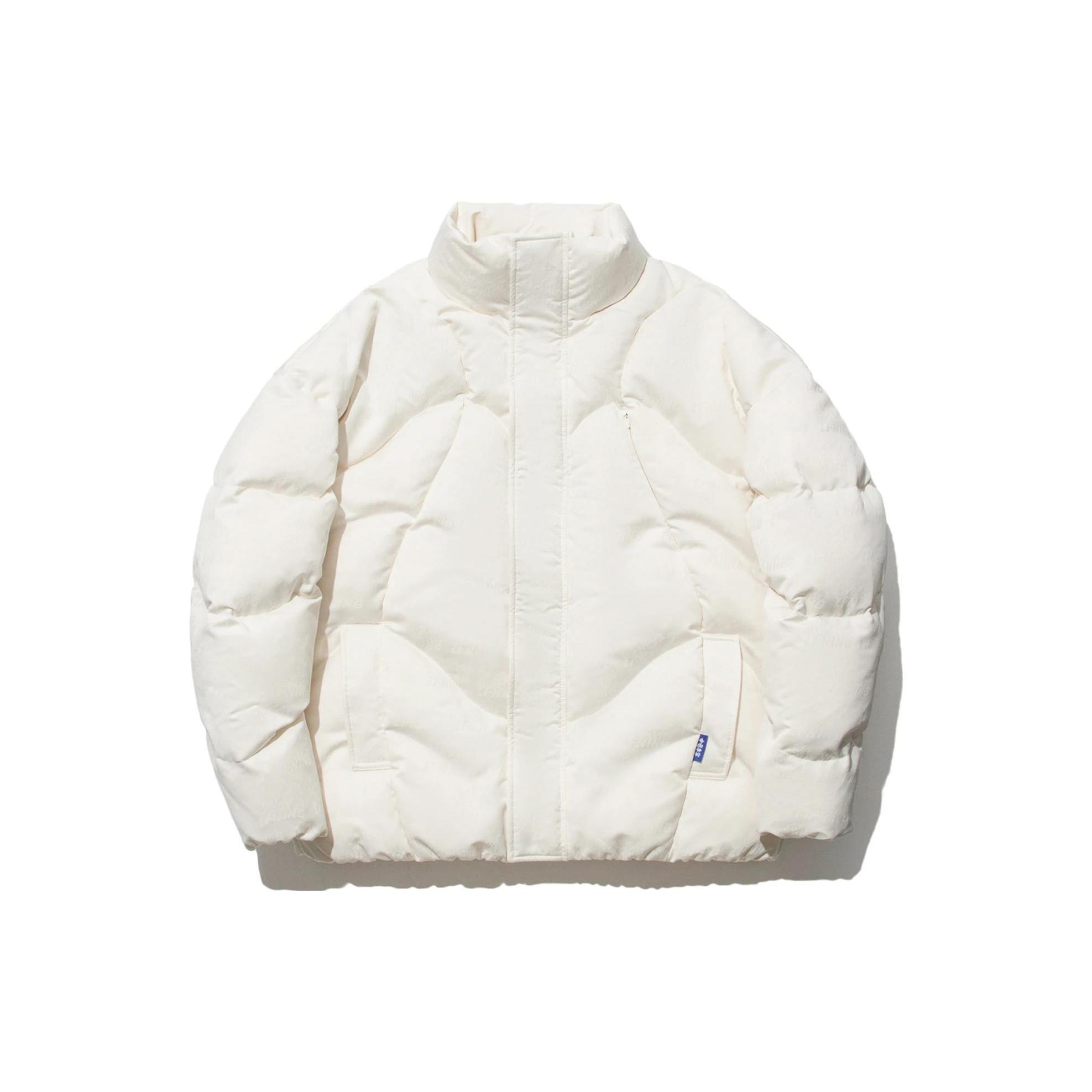 Пуховики Li Ning Унисекс Кремовый Стойка Умеренный Пуховик AYMT045-1 L