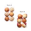 6Pcs Christmas Ball Ornaments DIY Shatterproof Christmas Tree Hanging Ornaments for Festivals Office Hotel Halloween Party Favor