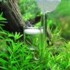 New U Shape CO2 Atomizer Suction Cup Transparent Glass CO2 Diffuser Refinement Glass Tube Check Valve Fish Tank