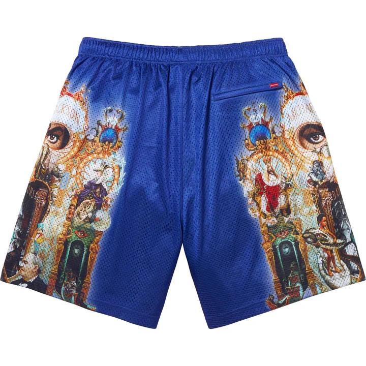 Supreme Michael Jackson Dangerous Mesh Short Royal