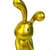 Statue Bookshelf Sculpture Artwork Animal Figures Resin Bunny Figurine Ornament for Home Shelf Desk