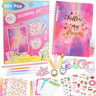 MITUKE Stationery Set for Diary Notebook Elementary School Girl Scrapbook Free Planner Kit Girls, Set, Set, Gift, Kit, Journal, Diary, Planner,