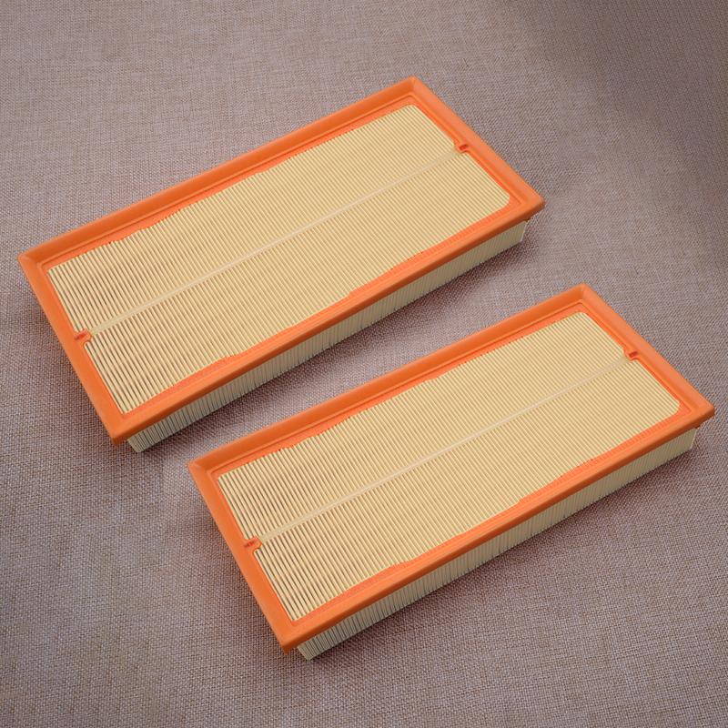 2Pcs LR011593 Car Engine Air Filter Cleaner Accessories Fit for Land Rover Range Rover Sport Discovery LR4