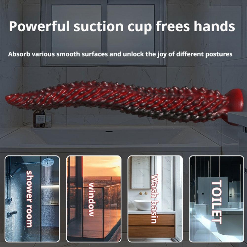 New Alien Tentacle Anal Plug Long Thick Dildo Spiral Silicone Large Butt Plug Suction Cup Anal Toy Dilator Adult Toy Men Women