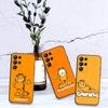 Cartoon G-Garfield Cat Phone Case For Samsung S 24 fe 25 Ultra plus 20 lite 21 30 22 23 24 22 Ultra 5G Fundas
