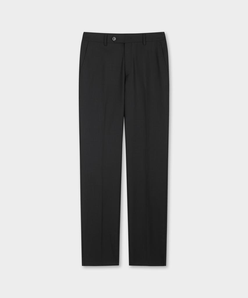 BROOKS BROTHERS Wool Trousers (Black) (Bbptmbg101)