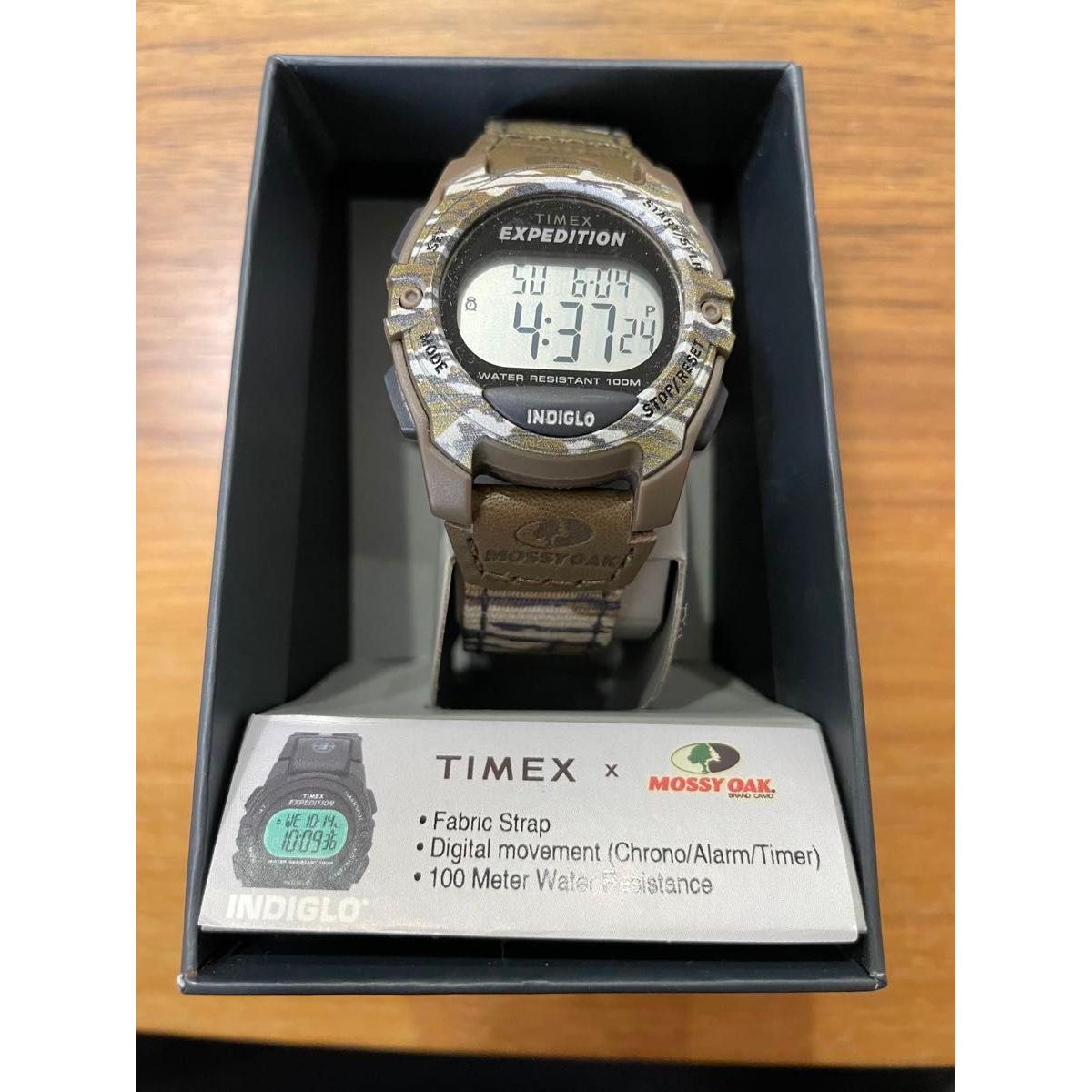 Timex x Mossy Oak Timex collaboration watch camouflage