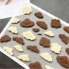 5PCS/set Cloud Cake Mold Set Durable Plastic Fondant Cutter for Cakes Cookies Biscuits Chocolates Sugarcraft Stamp Plunger Mold