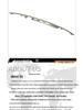 Rear Tailgate Trim Strip for Land Rover Range Rover Executive 2013, Black Silver, Part Nos. LR052716, LR048394