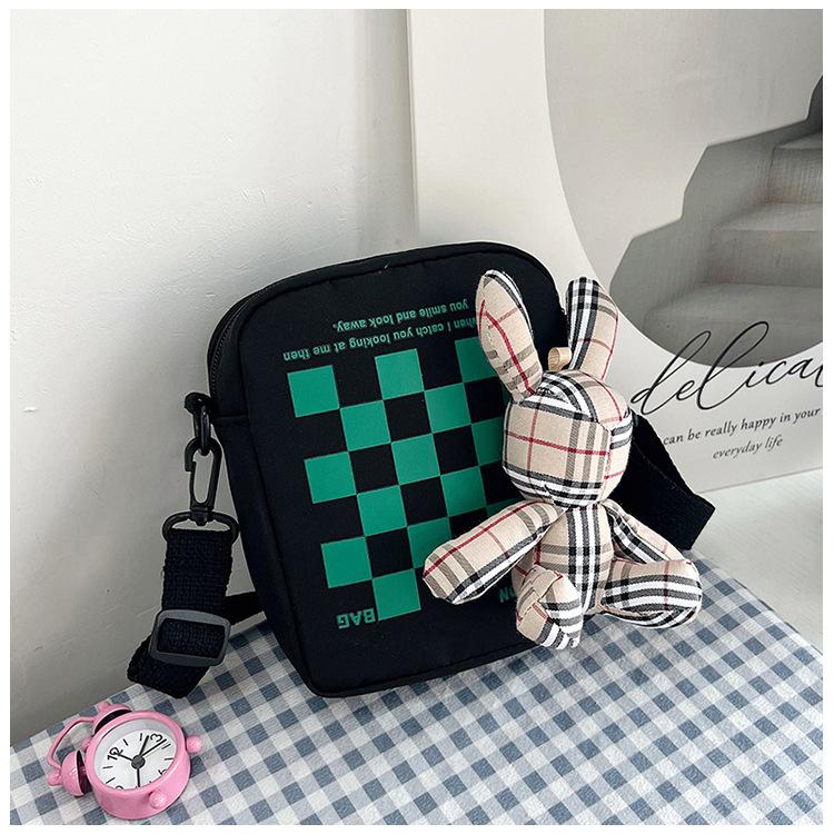 Cute Small Bag 2025 Trendy New Girl Student Mobile Phone Bag Leisure Travel Change Storage Messenger Bag