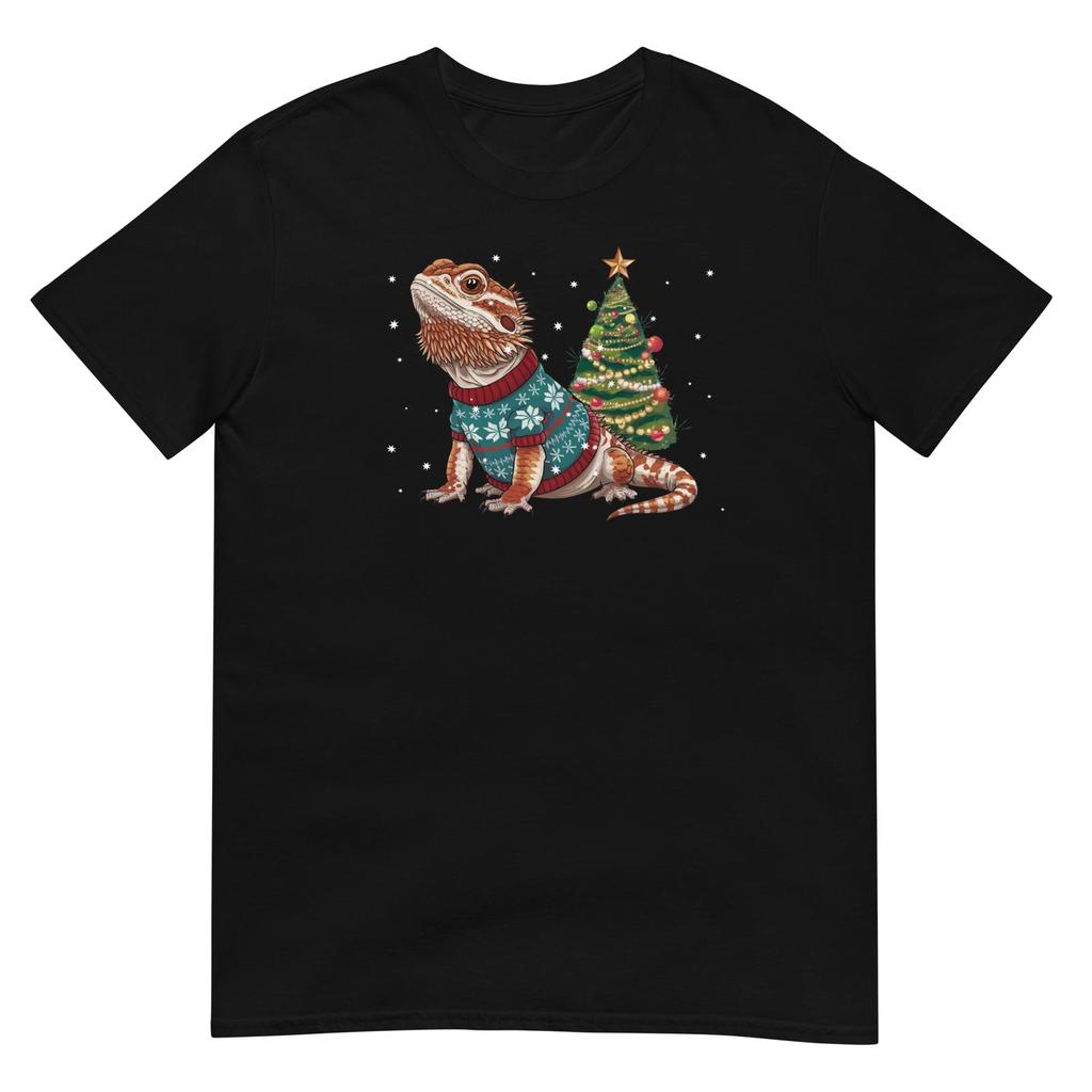 Bearded Dragon Shirt Christmas Light