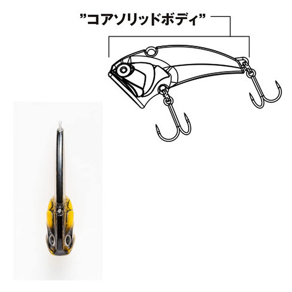 SHIMANO Momeală Bantam Bt Vibe Solid 7g 008 Ghost Gill Vibration