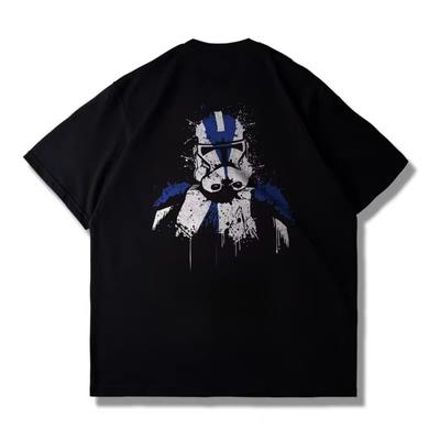 American Tide Joint Imperial Soldiers Short Sleeve T-shirt Clothes Are Loose In Summer.