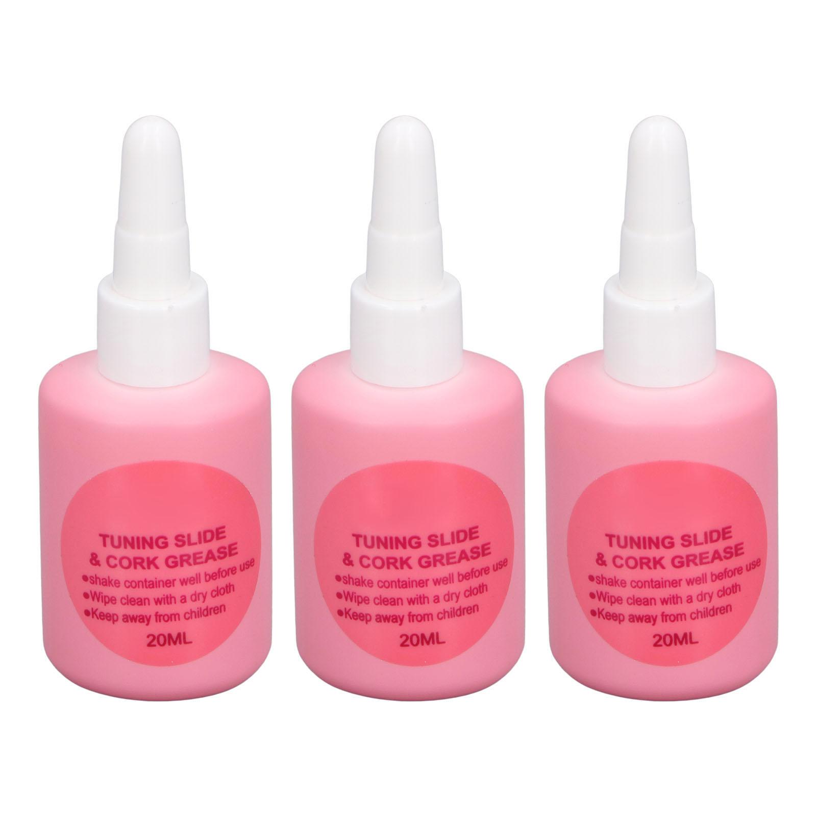 

3 шт., смазка для латунных инструментов, смазка для скольжения, нержавеющее масло для трубного клапана без запаха, 20 мл