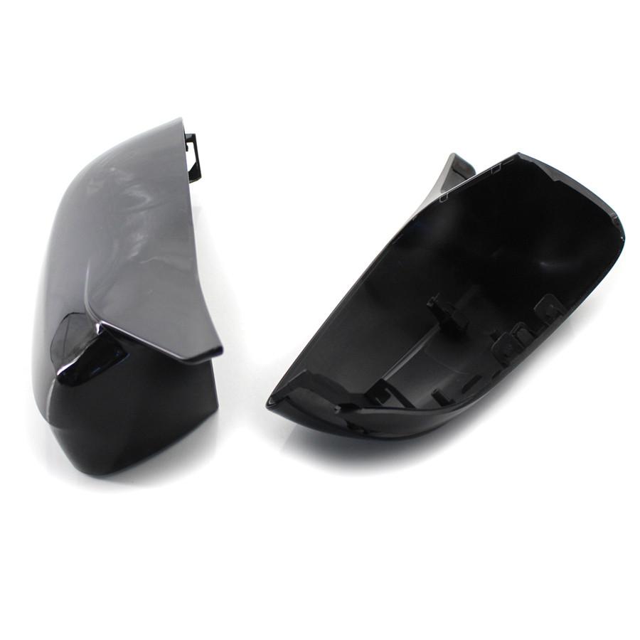 Rear View Side Mirror Covers for BMW G30 G20 18-2020 Gloss Black
