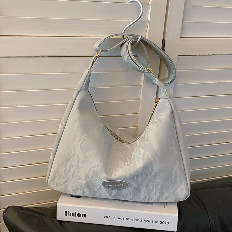 Large-Capacity Bag Women'S High-Value Niche Summer Versatile Shoulder Messenger Bag Women'S Dumpling Bag