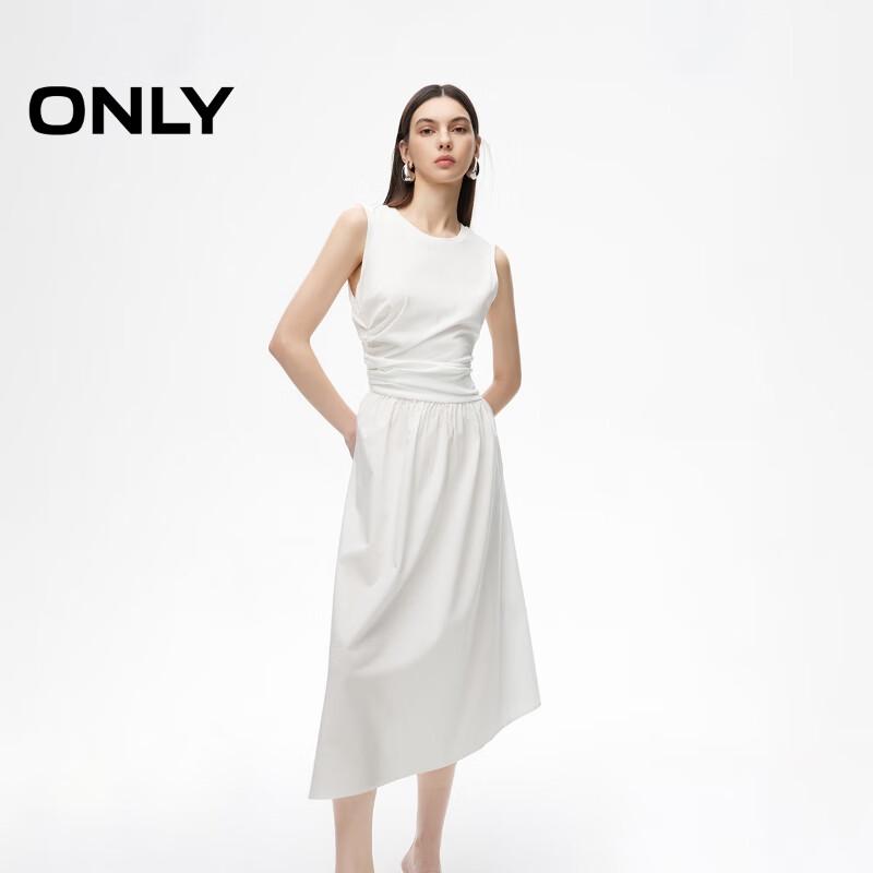 

ONLY 2024 Summer Sleeveless A-Line Midi Dress XL
