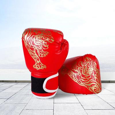 Boxing Gloves Comfortable Kickboxing Gloves PU Leather Professional Boxing Gloves Punching Training Gloves for Training Sandbag