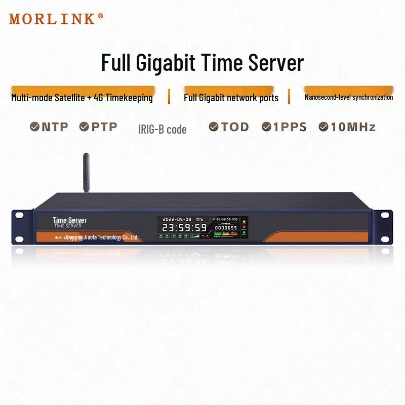

MORLINK Full Gigabit PTP/NTP Network Time Server