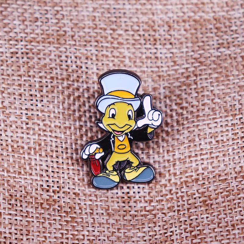 Pinocchio Adventures Pin Badge Jewelry Gift