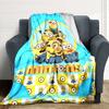 Minions Party Invitations Blanket Soft Throw Blanket For Home Bedroom Bed Sofa Travel Office Solid Christmas Blanket