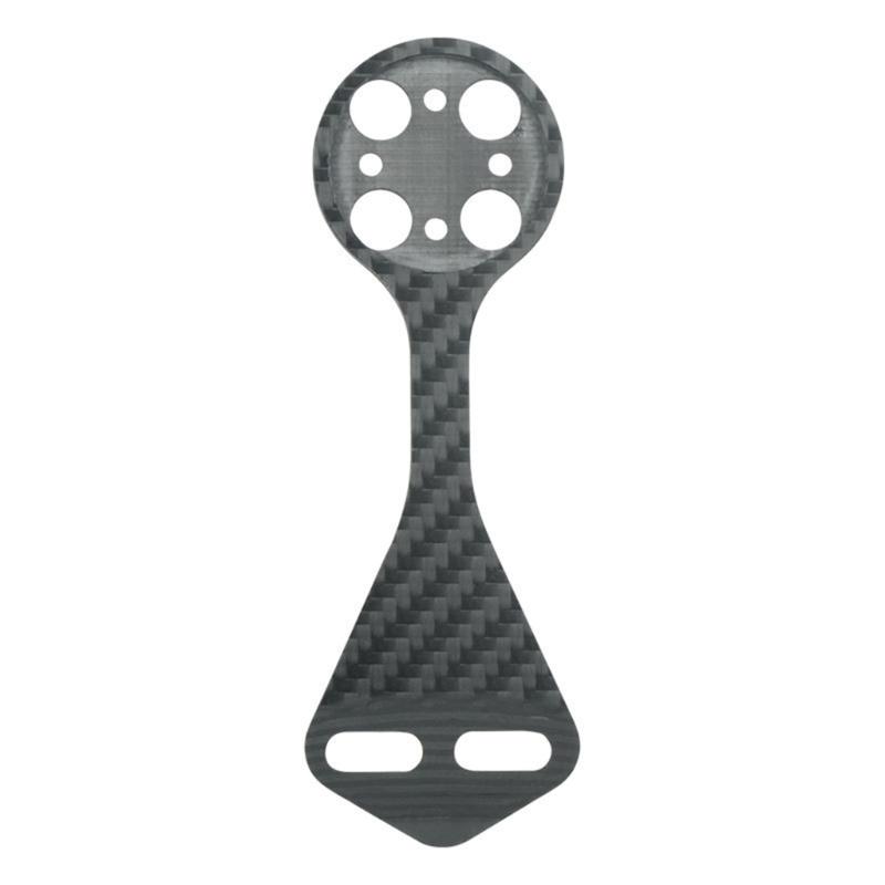 Bicycles Handlebar Combo Mount Adjustable Out Front Computer Mount Carbon Fiber Bike Stem Mount Easy to Install