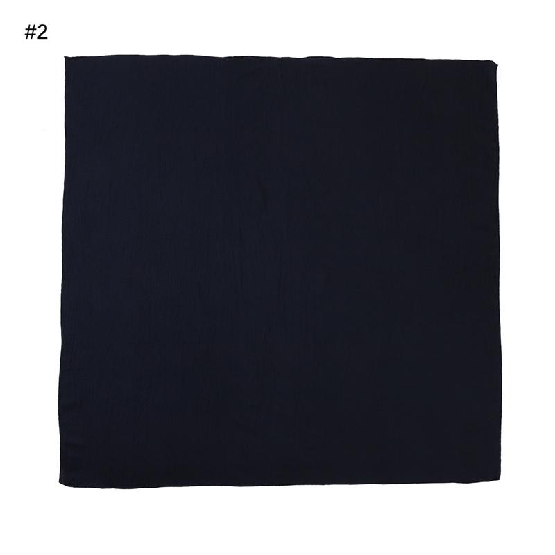 Ramadan Tinta Unita Quadrato 90cm Viscosa Hijab Sciarpa Donna Unicolore Musulmana Copricapo Sciarpe Musulman Fascia per Capelli Turbante Islamico Sjaal