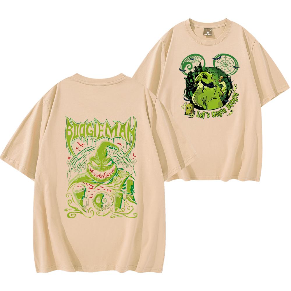 Boogie Man Shirt Halloween Boogie T-Shirt Nightmare Before Christmas Tops Oogie Boogie Shirt Family Halloween Party 2025 Tee
