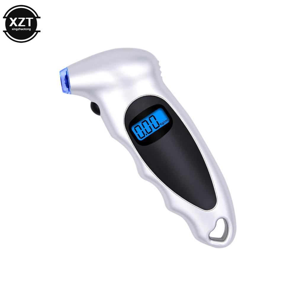 Portable Car Digital LCD Tyre Tire Air Pressure Gauge Tester Tool Car Safety Tool Handheld Tyre Gauge Backlight High Precision